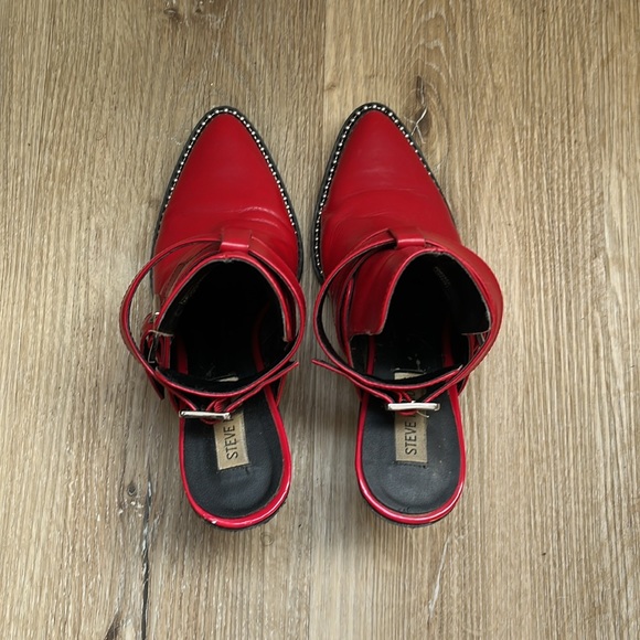 Steve Madden red boots - Picture 2 of 6